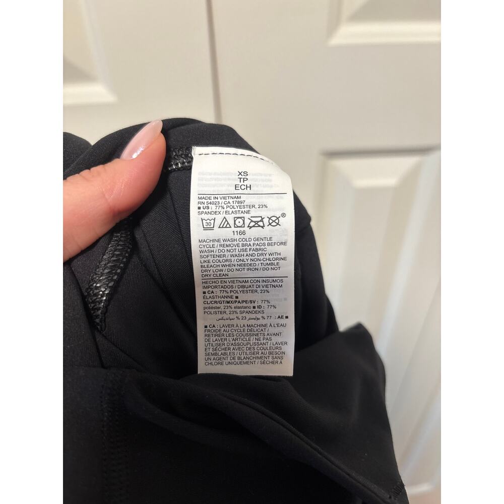 Old Navy Women's PowerSoft Go-Dry Black Flare Leg Jumpsuit XS - Picture 10 of 10